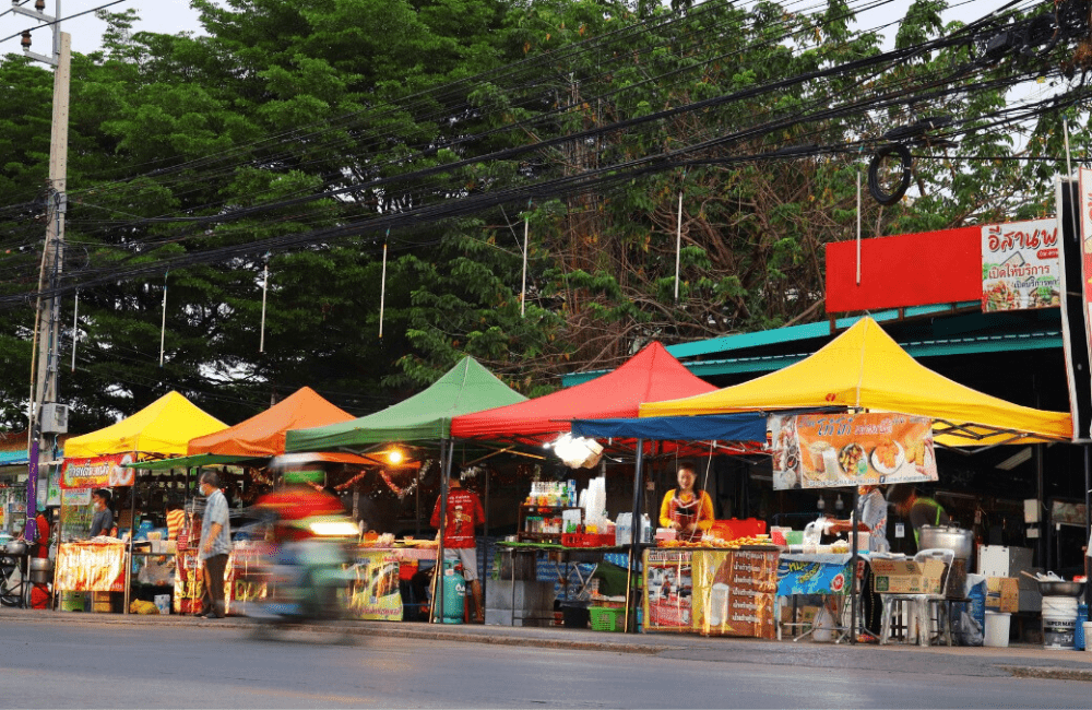 5 วิธีเลือกซื้อเต็นท์ขายของให้ใช้งานได้จริง - LUCKYFRIEND Thailand