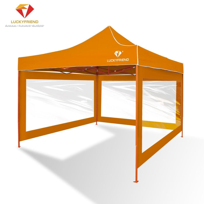 เต็นท์พับ 3x3 รุ่น T3P ผ้าใบหนาพิเศษ 900D - LUCKYFRIEND Thailand