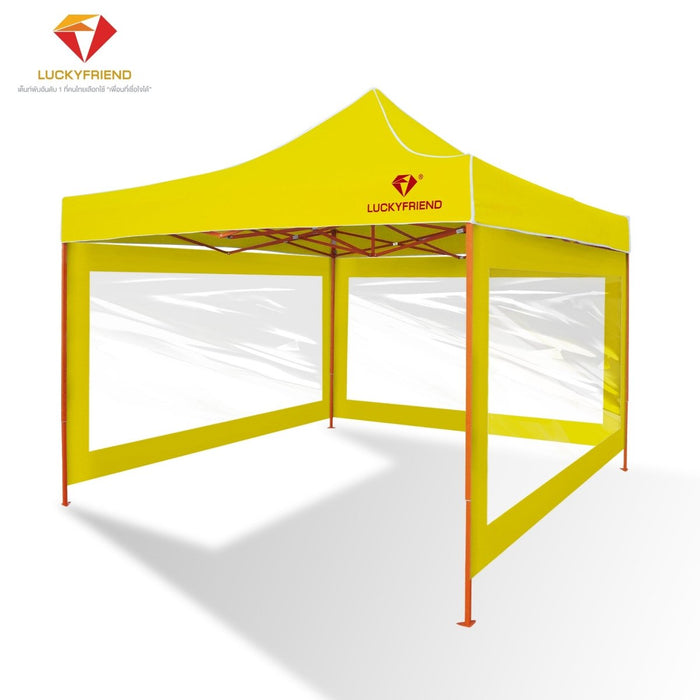 เต็นท์พับ 3x3 รุ่น T3P ผ้าใบหนาพิเศษ 900D - LUCKYFRIEND Thailand