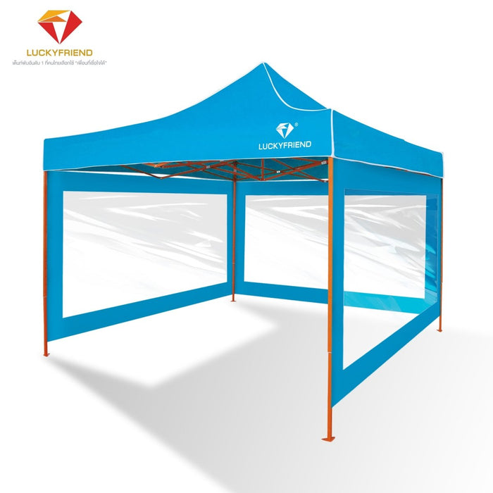 เต็นท์พับ 3x3 รุ่น T3P ผ้าใบหนาพิเศษ 900D - LUCKYFRIEND Thailand