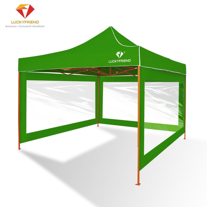 เต็นท์พับ 3x3 รุ่น T3P ผ้าใบหนาพิเศษ 900D - LUCKYFRIEND Thailand