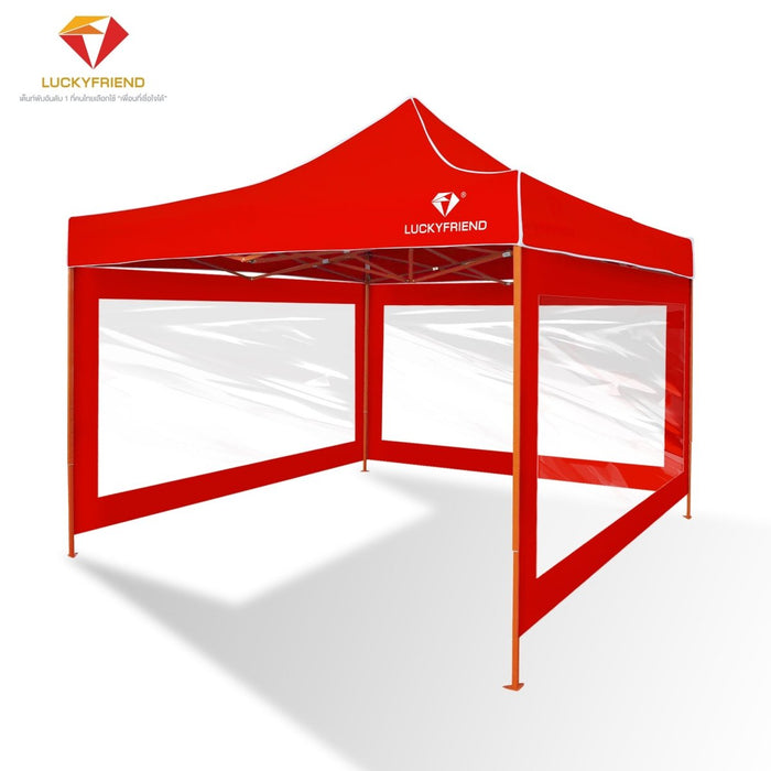เต็นท์พับ 3x3 รุ่น T3P ผ้าใบหนาพิเศษ 900D - LUCKYFRIEND Thailand