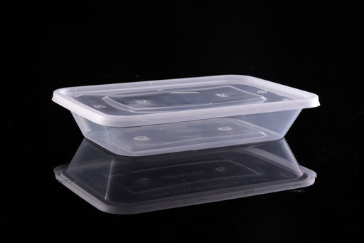 กล่องอาหาร 500ml มีฝาปิด PPใส (300ใบ) Food Grade กล่องอาหารเข้าไมโครเวฟได้ citybox - LUCKYFRIEND Thailand