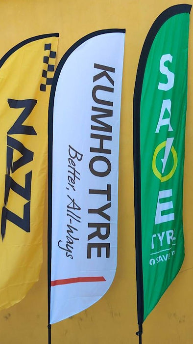 Beach Flag ธงชายหาด ผู้ผลิตธงชายหาด ป้าย ธงชายหาด - LUCKYFRIEND Thailand