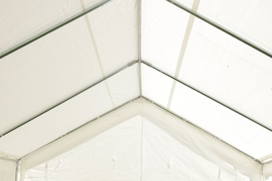 Luckyfriend ต็นท์ผ้าใบสีขาวขนาดใหญ่ G2PARTY 3x6 เมตร - LUCKYFRIEND Thailand