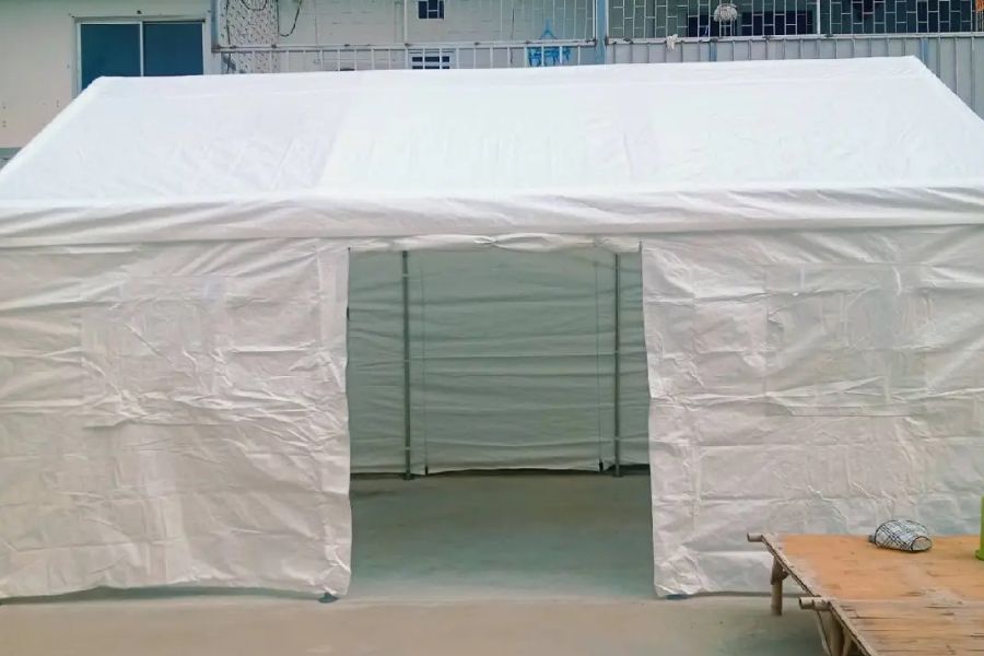 Luckyfriend ต็นท์ผ้าใบสีขาวขนาดใหญ่ G2PARTY 3x6 เมตร - LUCKYFRIEND Thailand