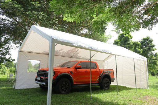 Luckyfriend ต็นท์ผ้าใบสีขาวขนาดใหญ่ G2PARTY 4x8 เมตร - LUCKYFRIEND Thailand