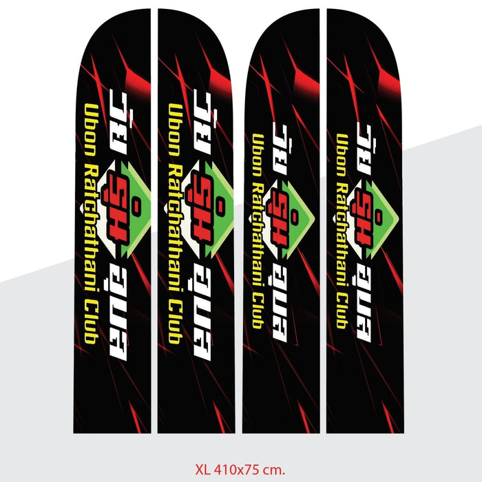 Beach Flag Size XL 2 ด้าน ธงชายหาด ผู้ผลิตธงชายหาด ป้าย ธงชายหาด - LUCKYFRIEND Thailand