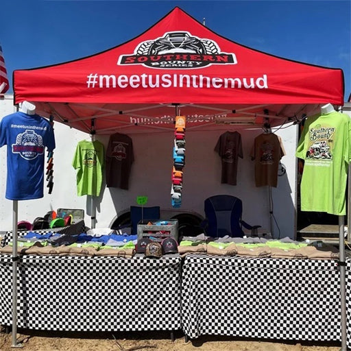 เต็นท์สกรีนโลโก้ HD Printing C3 Model 1 ขนาด 3x3 ผ้าใบ 900D - LUCKYFRIEND Thailand