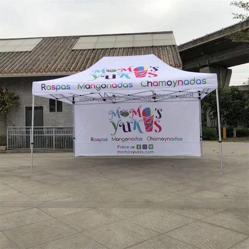 เต็นท์สกรีนโลโก้ HD Printing C3 Model 2 ขนาด 3x4.5 ผ้าใบ 900D - LUCKYFRIEND Thailand