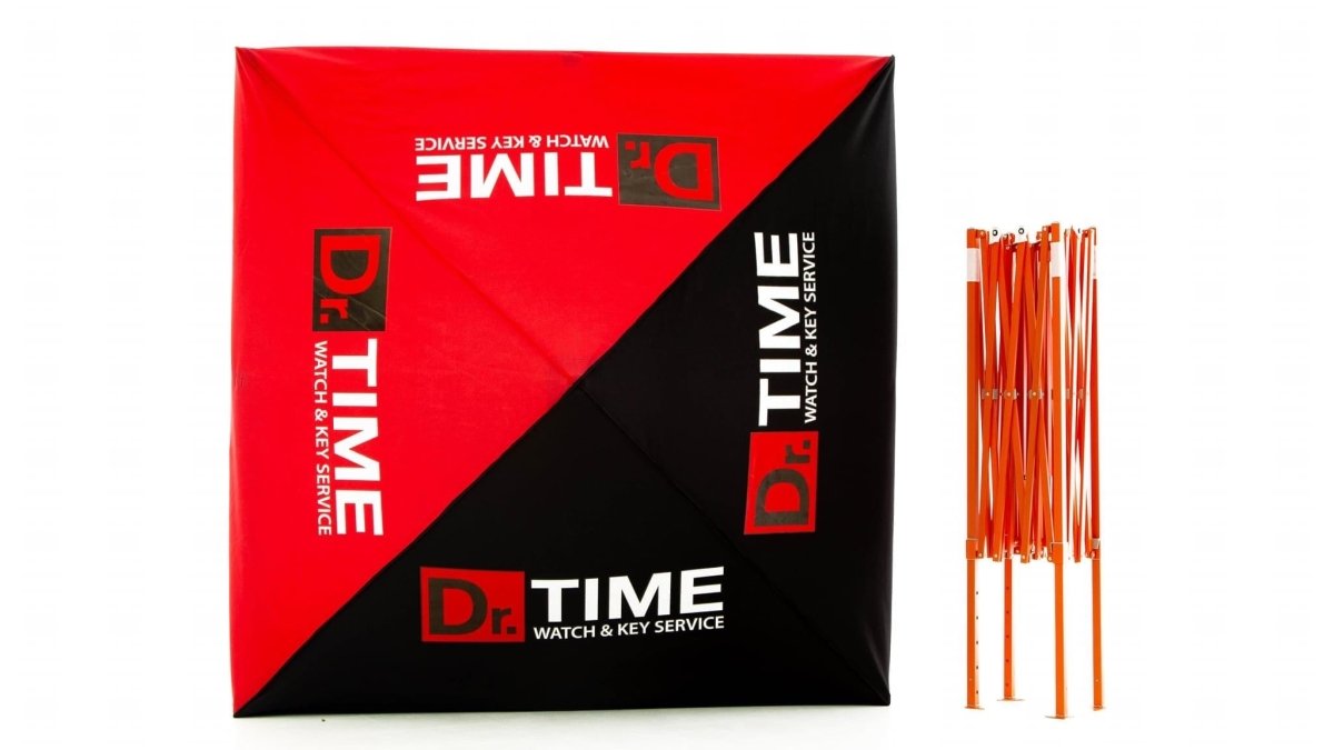 เต็นท์สกรีนโลโก้ SUB Printing ขนาด 3x3 Model 2 ผ้าใบ PU300Dx300D - LUCKYFRIEND Thailand