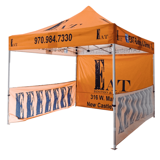 เต็นท์สกรีนโลโก้ SUB Printing ขนาด 3x3 Model 3 ผ้าใบ PU300Dx300D - LUCKYFRIEND Thailand