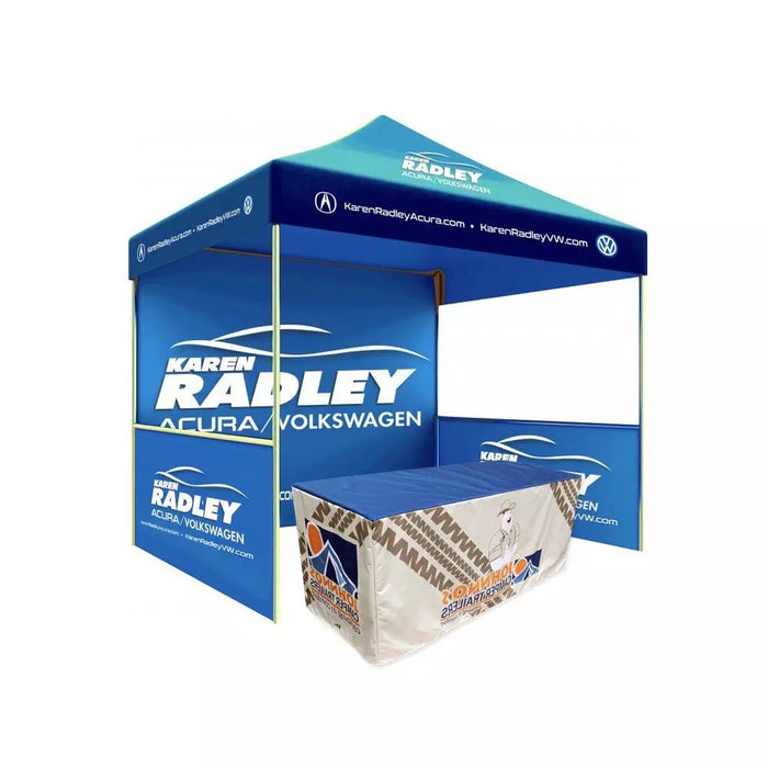 เต็นท์สกรีนโลโก้ SUB Printing ขนาด 3x3 Model Set ผ้าใบ PU300Dx300D - LUCKYFRIEND Thailand