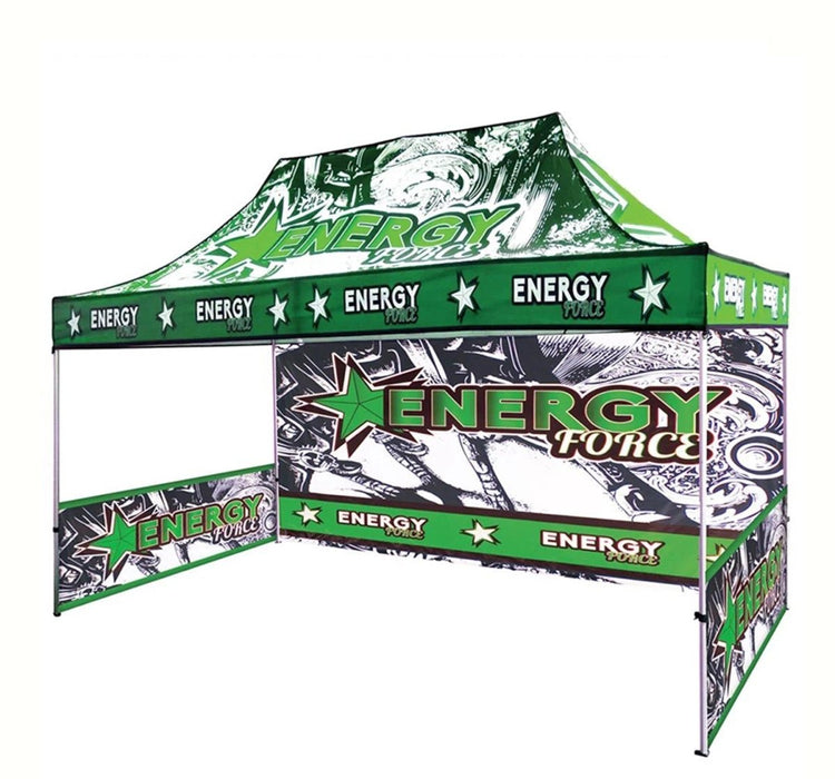 เต็นท์สกรีนโลโก้ SUB Printing ขนาด 3x4.5 Model 3 ผ้าใบ PU300Dx300D - LUCKYFRIEND Thailand