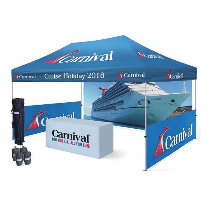 เต็นท์สกรีนโลโก้ SUB Printing ขนาด 3x4.5 Model Set ผ้าใบ PU300Dx300D - LUCKYFRIEND Thailand