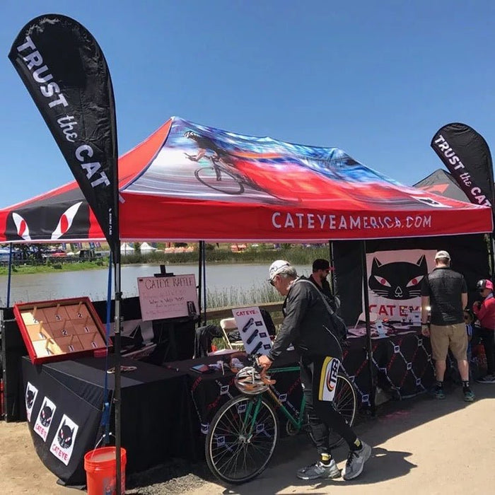 เต็นท์สกรีนโลโก้ SUB Printing ขนาด 3x6 Model Set ผ้าใบ PU300Dx300D - LUCKYFRIEND Thailand