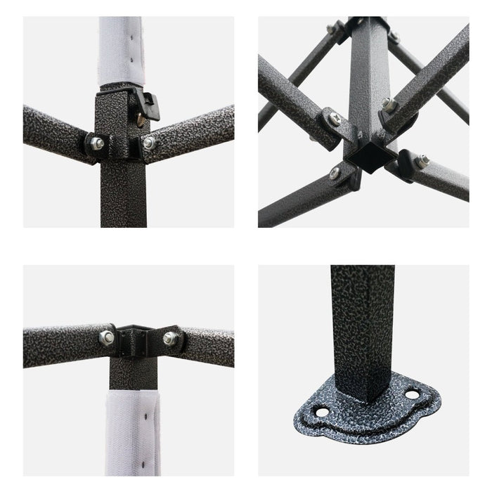 โครงเหล็ก เต็นท์พับ T1S (เฉพาะโครงเหล็ก) แข็งแรง ทนทาน ใช้งานสะดวก - LUCKYFRIEND Thailand