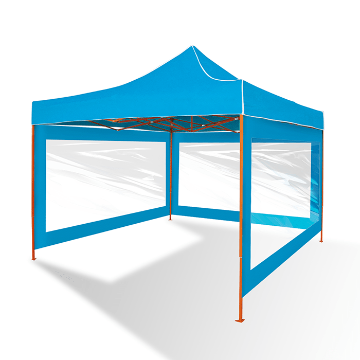 เต็นท์พับ รุ่น T3P ขนาด 2x3 เมตร ผ้าใบหนา 900D ผ้าข้าง 3 ด้าน เต็นท์พับตลาดนัด - LUCKYFRIEND Thailand