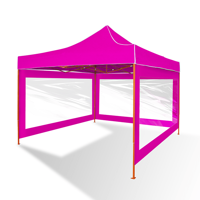 เต็นท์พับ รุ่น T3P ขนาด 2x3 เมตร ผ้าใบหนา 900D ผ้าข้าง 3 ด้าน เต็นท์พับตลาดนัด - LUCKYFRIEND Thailand