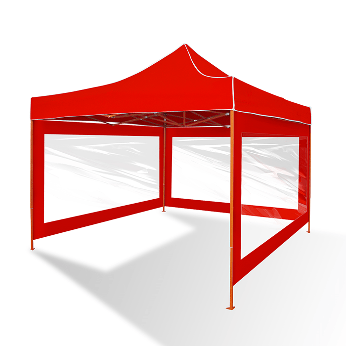 เต็นท์พับ รุ่น T3P ขนาด 2x3 เมตร ผ้าใบหนา 900D ผ้าข้าง 3 ด้าน เต็นท์พับตลาดนัด - LUCKYFRIEND Thailand