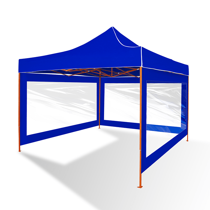 เต็นท์พับ รุ่น T3P ขนาด 2x3 เมตร ผ้าใบหนา 900D ผ้าข้าง 3 ด้าน เต็นท์พับตลาดนัด - LUCKYFRIEND Thailand
