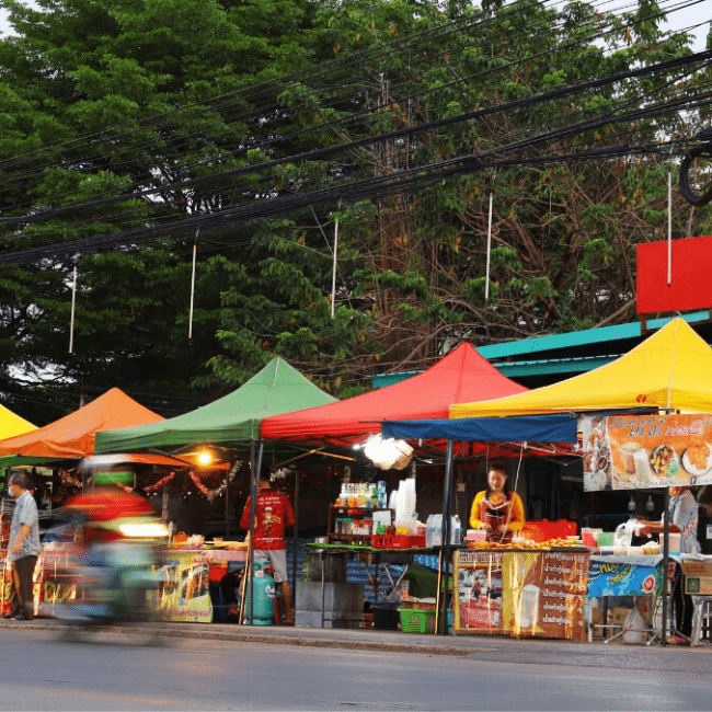 5 วิธีเลือกซื้อเต็นท์ขายของให้ใช้งานได้จริง - LUCKYFRIEND Thailand