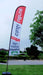 Beach Flag ธงชายหาด ผู้ผลิตธงชายหาด ป้าย ธงชายหาด - LUCKYFRIEND Thailand