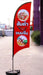 Beach Flag ธงชายหาด ผู้ผลิตธงชายหาด ป้าย ธงชายหาด - LUCKYFRIEND Thailand
