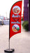 Beach Flag ธงชายหาด ผู้ผลิตธงชายหาด ป้าย ธงชายหาด - LUCKYFRIEND Thailand