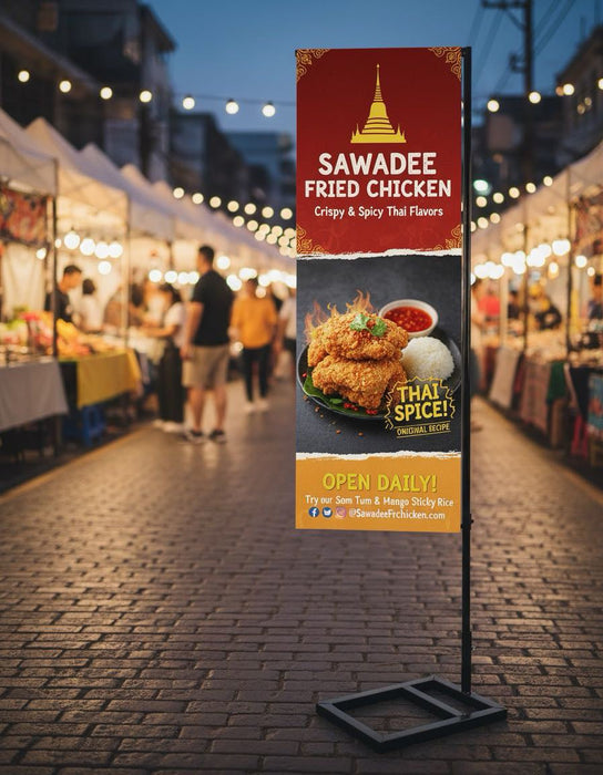 ธงเมนูอาหาร J - FLAG | ป้ายธงญี่ปุ่นสำหรับร้านอาหารไทย | LUCKYFRIEND Thailand - LUCKYFRIEND Thailand