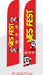 luckyfriend ธงชายหาด Beach Flag สั่งทำ ราคาถูก คุณภาพดี มี 4 ขนาด มีทั้งแบบด้านเดียวและสองด้านให้เลือก - LUCKYFRIEND Thailand