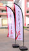 luckyfriend ธงชายหาด Beach Flag สั่งทำ ราคาถูก คุณภาพดี มี 4 ขนาด มีทั้งแบบด้านเดียวและสองด้านให้เลือก - LUCKYFRIEND Thailand