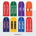 Beach Flag Size L 2 ด้าน ธงชายหาด ผู้ผลิตธงชายหาด ป้าย ธงชายหาด - LUCKYFRIEND Thailand