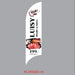 Beach Flag Size M 1 ด้าน ธงชายหาด ผู้ผลิตธงชายหาด ป้าย ธงชายหาด - LUCKYFRIEND Thailand
