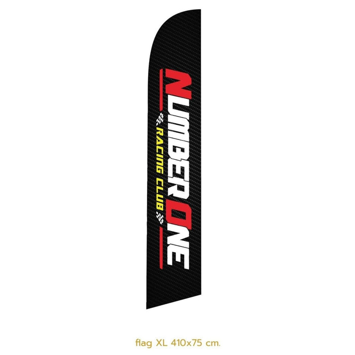Beach Flag Size XL 1 ด้าน ธงชายหาด ผู้ผลิตธงชายหาด ป้าย ธงชายหาด - LUCKYFRIEND Thailand