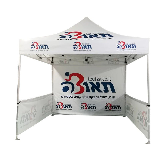 เต็นท์สกรีนโลโก้ HD Printing C3 Model 3 ขนาด 3x3 ผ้าใบ 900D - LUCKYFRIEND Thailand