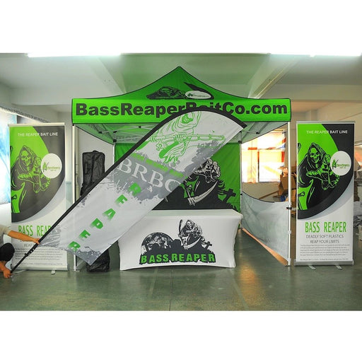 เต็นท์สกรีนโลโก้ SUB Printing ขนาด 3x3 Model Set ผ้าใบ PU300Dx300D - LUCKYFRIEND Thailand