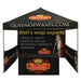 เต็นท์สกรีนโลโก้ SUB Printing ขนาด 3x3 Model Set ผ้าใบ PU300Dx300D - LUCKYFRIEND Thailand